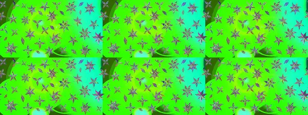 Düz Çiçek Elementleri Tasarımı. Renkli Bahar Teması eskiz kalıbı. Parlak arkaplan eskiz desenli çiçekli fantezi tasarımı.