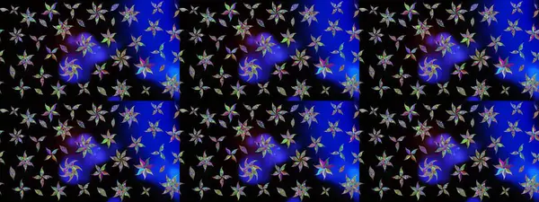 Renkli siyah çizim kalıbı. Siyah renkli çiçekler. Doodle tarzı. Elle çizilmiş sonbahar çiçeği deseni. Tekstil ve kapak tasarımı için mükemmel.