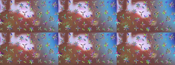 Düz Çiçek Elementleri Tasarımı. Çiçekli eskiz arkaplanı. Renkli Bahar Teması eskiz kalıbı. Çocuk stili.