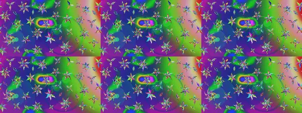 Botanik çizim kalıbı. Raster deseni. Organik elementler. Suluboya etkisi.