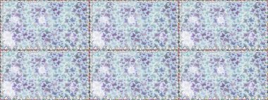 Paketleme, kağıt ve kumaş için uygun. Renkli folklorlu, kelebekli kusursuz desen. Tarafsız ve gri arka planda renkli kelebekler.