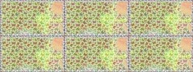 Raster illüstrasyonu. Parmak izi dokuları için sevimli bir kelebek. Giysi tasarımı için dekor arka planı. Tarafsız ve bej rengi kelebek deseni.