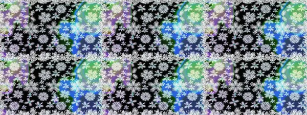 Tarafsız ve siyah renklerde çiçekler. Raster düz çiçekleri pürüzsüz desen. Tasarım hediye paketi, tebrik kartları, posterler ve afiş tasarımı.