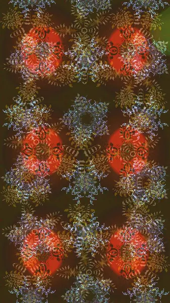 Raster illüstrasyonu. Kar taneleri ve raster arkaplanlı Noel karalaması deseni.