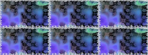 Mor ve mavi renkte çiçekler. Bahar mevsimi. Raster dikişsiz şirin çiçek deseni. Tatil havası. Nazik romantik baskı.