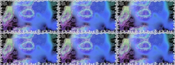 Renkli Bahar Temalı Kusursuz Arkaplan. Çiçekli, kusursuz bir arkaplan. Düz Çiçek Elementleri Tasarımı. Çocuk stili.