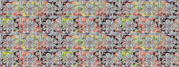 Düz Çiçek Elementleri Tasarımı. Tarafsız renklerde çiçekler. Sevimli çiçek raster deseni. Kusursuz Renksiz Bahar Teması Kusursuz Arkaplan.