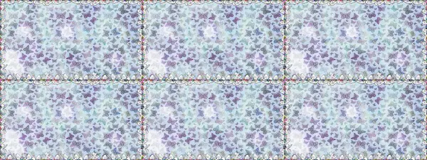 Paketleme, kağıt ve kumaş için uygun. Renkli folklorlu, kelebekli kusursuz desen. Tarafsız ve gri arka planda renkli kelebekler.