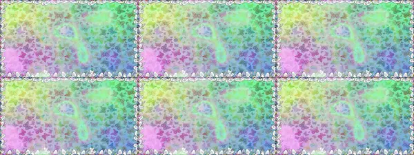 Kusursuz bir arka plan. Basit bir şekilde. Raster illüstrasyonu. Tarafsız ve mavi renkte soyut sevimli kelebek.