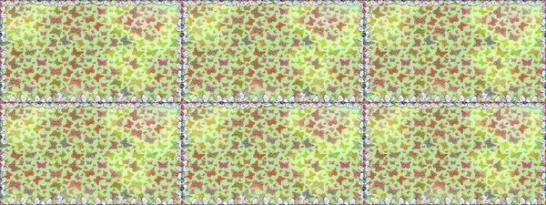 Raster illüstrasyonu. Korunmak için vahşi yaşam böcekleri için arka plan. Doğa kelebeği temayı nötr ve bej renkleriyle tekrarlıyor. Güzel, pürüzsüz kelebek yinelemeli dokusu kontrastlı arka katmanda izole edilmiş.