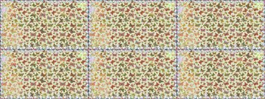 Raster illüstrasyonu. Boyama kitabı için uçan farklı güzel kelebekler. Böceklerle kusursuz bir arka plan. Kıyafetler, erkekler, kızlar ve duvar kağıtları için soyut, pürüzsüz desen.