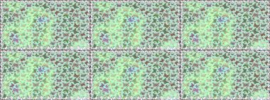 Sevimli kelebekler. Raster geleneksel halk giysi tasarımı için tarafsız ve yeşil arkaplan hoş dekor.