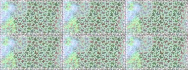 Raster illüstrasyonu. Sonsuz. Yazdırmayı tekrarla. Tarafsız ve gri suluboya kelebeklerinde şeffaf bir arkaplan deseni..