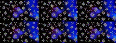 Renkli siyah çizim kalıbı. Siyah renkli çiçekler. Doodle tarzı. Elle çizilmiş sonbahar çiçeği deseni. Tekstil ve kapak tasarımı için mükemmel.