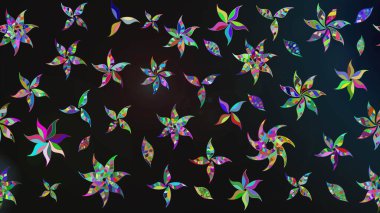 Tekstil veya kitap kapakları, imalat, duvar kağıtları, baskı, hediye paketi ve yapıştırma kitabı için çiçek eskizi geçmişi. Küçük çaplı çiçeklerdeki basit şirin desenler. Raster illüstrasyonu.