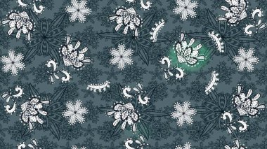 Sınır Kızılderili çiçekli paisley patten. Taslak süsleme izi. Etnik Mandala havlusu. Raster Henna tarzı. Tebrik kartı arkaplanı, boyama kitabı, arkaplan, tekstil için kullanılabilir.