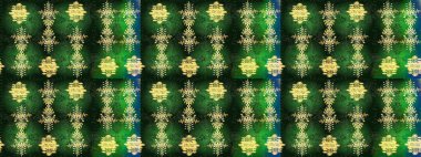 Kışın sembolü. Güzel dekorasyon. Yeşil, gri ve sarı renkli suluboya kar taneleri. İllüstrasyon kar tanesi.