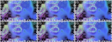 Renkli Bahar Temalı Kusursuz Arkaplan. Çiçekli, kusursuz bir arkaplan. Düz Çiçek Elementleri Tasarımı. Çocuk stili.