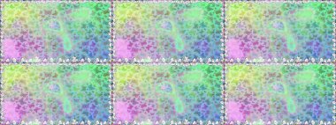 Kusursuz bir arka plan. Basit bir şekilde. Raster illüstrasyonu. Tarafsız ve mavi renkte soyut sevimli kelebek.