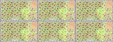 Raster illüstrasyonu. Parmak izi dokuları için sevimli bir kelebek. Giysi tasarımı için dekor arka planı. Tarafsız ve bej rengi kelebek deseni.