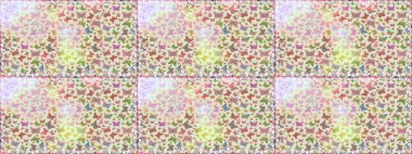 Nakış, egzotik kelebeklerle süslenmiş çiçeksiz desenler. Kart, baskı ve davetiye için basit şirin bir desen. Giysi tasarımı için gri tarafsız arkaplanda geleneksel halk çiçekleri dekoru.