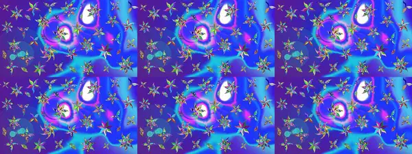 Mavi renklerde. Çiçekli tebrik kartı. Raster illüstrasyonu. Suluboya çiçek buketi. Çiçek arkaplan. Doğum günü kartı ya da düğün davetiyesi.