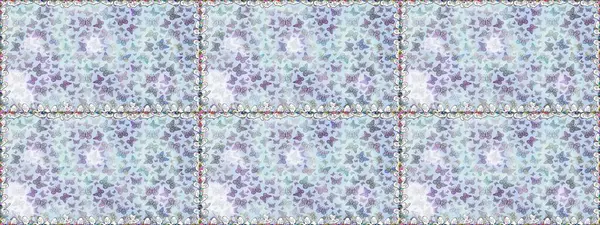 Paketleme, kağıt ve kumaş için uygun. Renkli folklorlu, kelebekli kusursuz desen. Tarafsız ve gri arka planda renkli kelebekler.