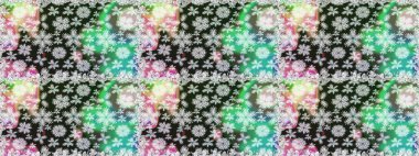 Raster suluboya çiçek deseni, narin çiçekler, gri ve nötr çiçekler, tebrik kartı şablonu. Güzel kumaş deseni.