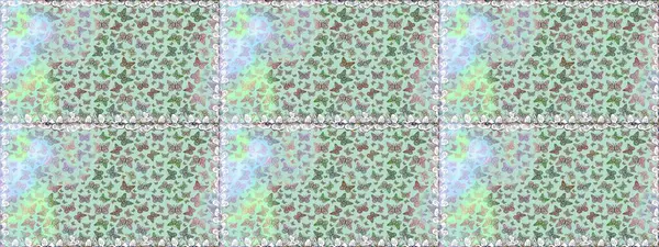 Raster illüstrasyonu. Sonsuz. Yazdırmayı tekrarla. Tarafsız ve gri suluboya kelebeklerinde şeffaf bir arkaplan deseni..