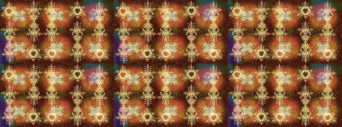 Karalama çizimlerindeki Kar Taneleri ikonu. Raster illüstrasyonu. Kış kar mevsimi Aralık.