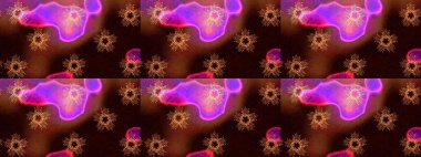 Kar tanesi süsleme deseni. Kar taneleri deseni. Kar taneleri arka planda. Raster illüstrasyonu. Renkli arkaplanda izole edilmiş kar tanelerinin düz tasarımı.