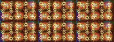 Karalama çizimlerindeki Kar Taneleri ikonu. Raster illüstrasyonu. Kış kar mevsimi Aralık.