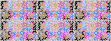 Geleneksel oryantasyon süsü. Klasik klasik klasik arka plan. Kusursuz klasik raster nötr ve altın desenli.