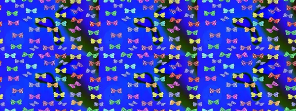 Su rengi filtreleme efektiyle mavi üzerine resimler. Klasik tarzda hem de. Doğa kelebeğinin yüksek kalitesi. Raster illüstrasyonu.