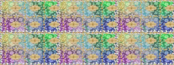 Küçük çiçekli yay deseni çiz. Suluboya stilinde nötr renklerde. Raster illüstrasyonu.