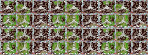 Fantezi çiçekli kusursuz desen, doğal duvar kağıdı, çiçek desenli kıvrım çizimi. Ev dekoru. Paisley el çizimi elementler.