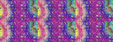 Raster deseni. Süslü kumaş deseni. Çiçekli çiçek deseni, suluboya..