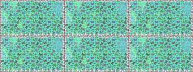 Kelebeklerle dolu renklendirilmiş, pürüzsüz bir desen. Davetiye, kart ve parmak izi için basit şirin bir model. Mavi arka planda renkli bir kelebek.