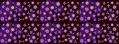 Yumuşak, yaz çiçekli arka plan. Çiçekli karalama şeklinde Raster çiçek deseni. Kahverengi renkte çiçekler.