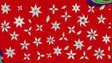 Klasik çiçek desenli. Yumuşak fayans. Paketleme, tekstil, duvar kâğıdı için çiçek eskizi. Raster 'ın taze dokusu. Yumuşak pamuk tasarımı.