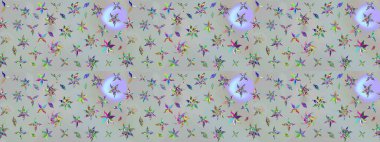 Güzel kumaş deseni. Çizim raster deseni. Çiçek arka planı.