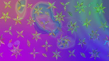 Mor renkli çiçekler suluboya tarzında. Mor renkte çiçekler olan çiçek deseni çiz.