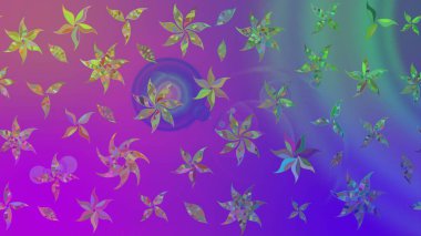 Çiçekli eskiz arkaplanı. Çocuk stili. Düz Çiçek Elementleri Tasarımı. Renkli Bahar Teması çizim şablonu.