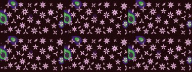 Güzel kumaş deseni. Çizim raster deseni. Çiçek arka planı.