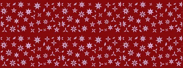 Çiçekli güzel suluboya desen. Kırmızı renklerde. Raster illüstrasyonu.