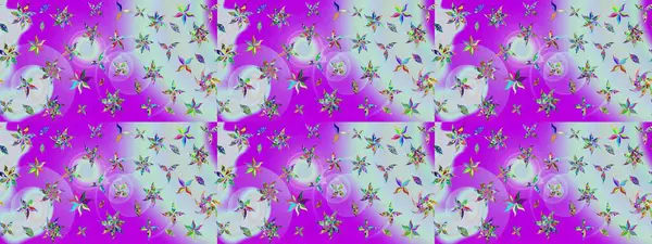 Çiçekli çiçek deseni, suluboya. Tarafsız renklerde çiçekler. Renkli Bahar Teması eskiz kalıbı. Düz Çiçek Elementleri Tasarımı. Raster illüstrasyonu.