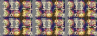 Güzel kar tanesi simgesi. Güzel kar tanesi simgesi web için basit Illustration. Raster resim. Renkli arka plan üzerinde izole sevimli kar taneleri.