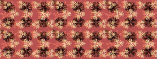 Pembe, kahverengi ve turuncu renklerde şirin kar taneleri. Soyut duvar kâğıdı, ambalaj dekorasyonu. Kışın sembolü, mutlu noeller, mutlu yeni yıl kutlaması Raster illüstrasyonu. Kar tanesi kadar basit..