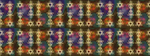 Raster kar tanesinden izole edilmiş. Güzel bir kış süsü. Renkli kar taneleri Raster illüstrasyonu.