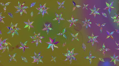 Elle çizilmiş sonbahar çiçeği deseni. Renkli kahverengi çizim deseni. Kahverengi renkli çiçekler. Tekstil ve kapak tasarımı için mükemmel. Doodle tarzı.